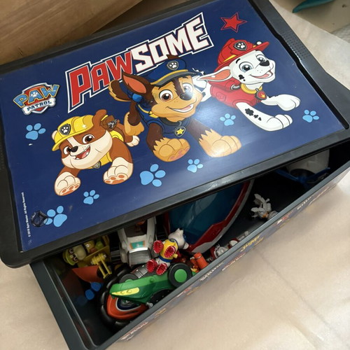 Paw Patrol large set: airplane with all cars and figures