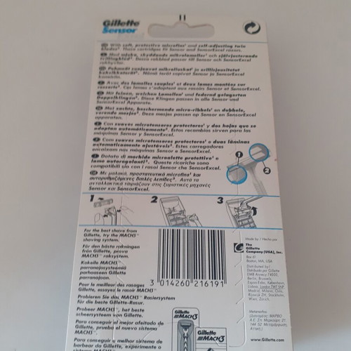 Gillette Sensor Excel closed pack new