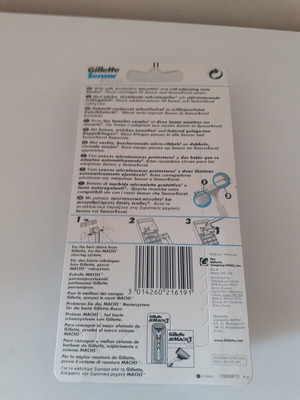Gillette Sensor Excel closed pack new