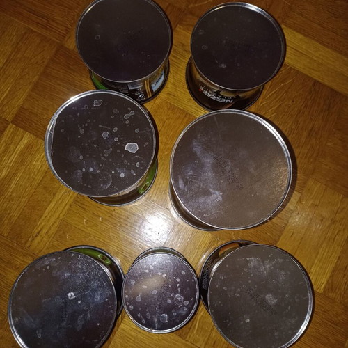 Nescafé Frappe Empty Packaging Like New, Pack of 7