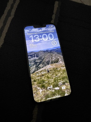 iPhone 14 128GB used, blue, 80% battery health
