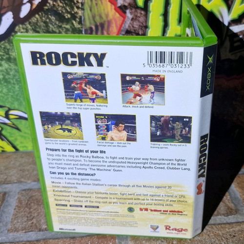 Rocky Microsoft Xbox Original mint