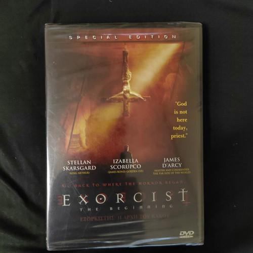 Exorcist: The Beginning DVD special edition new, with Greek subtitles