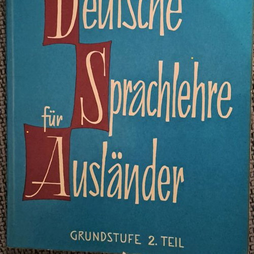 German educational books used, set of 3