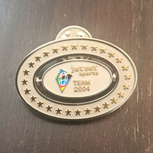 Pin Athens 2004 Jet Set Sports USA Team new