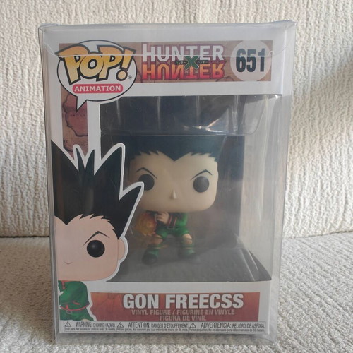 Funko Pop Hunter X Hunter Gon Freecss 651 with Protector new