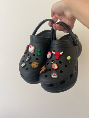 Crocs Bae platform clogs