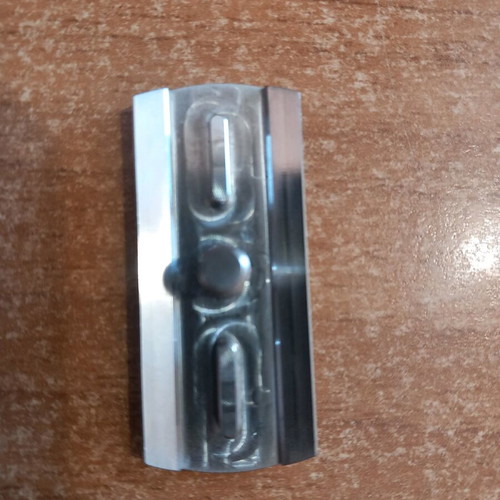 Rex Supply Co. Envoy shaving razor used with small top cap damage