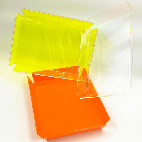 Plexiglass Serving Trays Made in Greece, Food Grade Acrylic, New