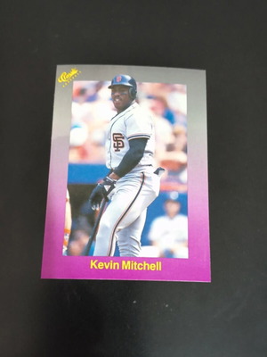 1989 Kevin Mitchell baseball card like new
