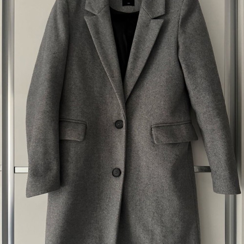 Calliope women's trench coat XS gray like new
