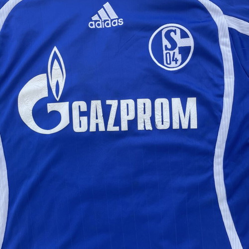 Adidas Schalke 04 Football Jerseys Bundle x2 Gazprom size L and XL like new