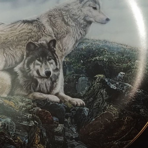 Bradex decorative plate new, Bradford Exchange "Above Timberline" 1996