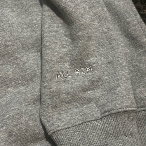 Adidas fleece sweater like new, gray, size S