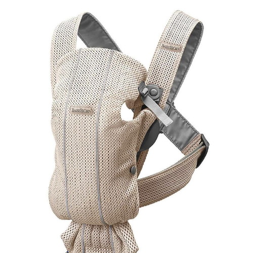 BabyBjorn One Air 3D Mesh baby carrier pearly pink like new