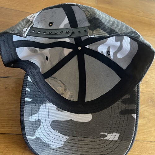 Metal Mulisha camouflage hat black gray like new