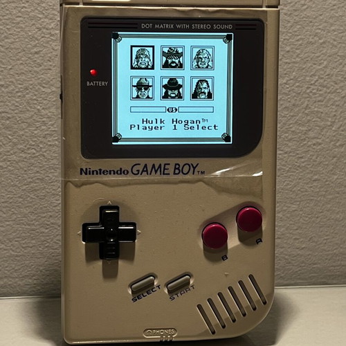 Game Boy WWF Superstars 2 cartridge used, sports