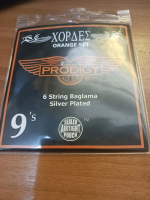 Χορδές μπαγλαμά 09 σετ Prodigy καινούργιο