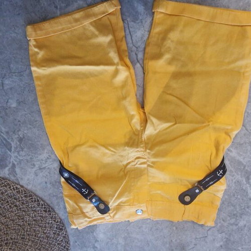 Yellow children's bermuda shorts new