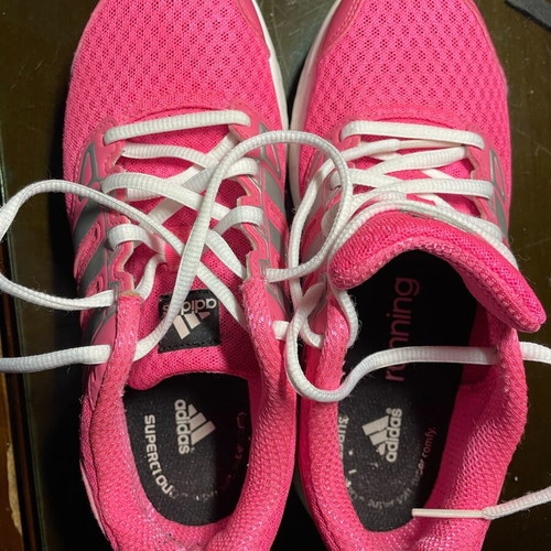 Adidas women's sneakers size 37 and 2/3 like new pink