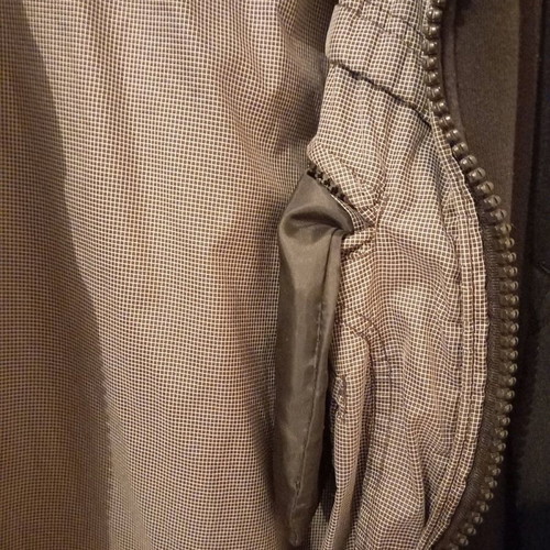Reversible jacket like new, black and gray, size M