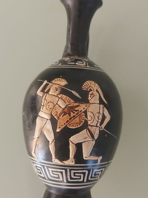 Rhodios Pheidias rare prewar ceramic Skopelos
