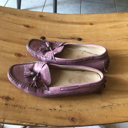 Tod's Women Loafers used, size 40, pink