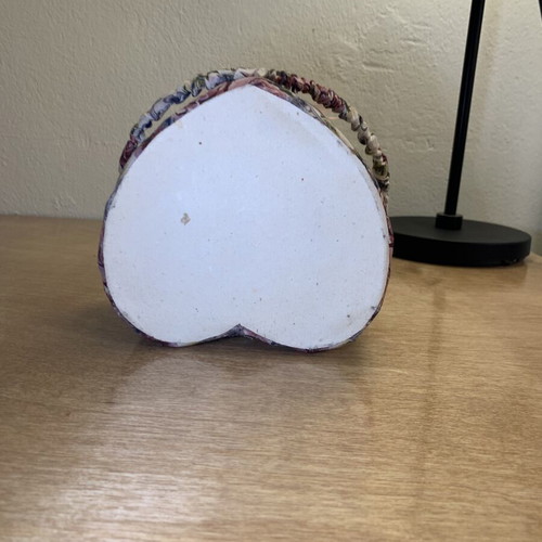 Jewelry box heart-shaped used