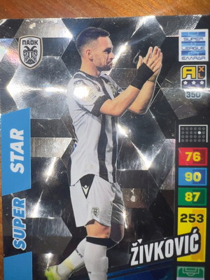 Zivkovic Ozegovic Super Star Adrenalyn card