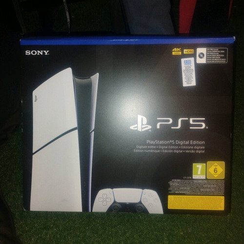 PlayStation 5 box and manual used