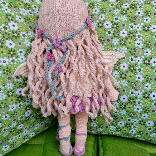 Fairy doll handmade crochet made to order gift