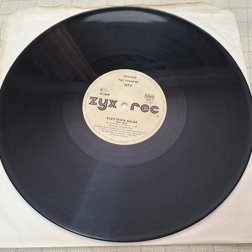 Off Electrica Salsa (Baba Baba) 12' vinyl used, electronic