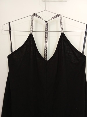 Noobass Black One-Piece Suit New Size M/L