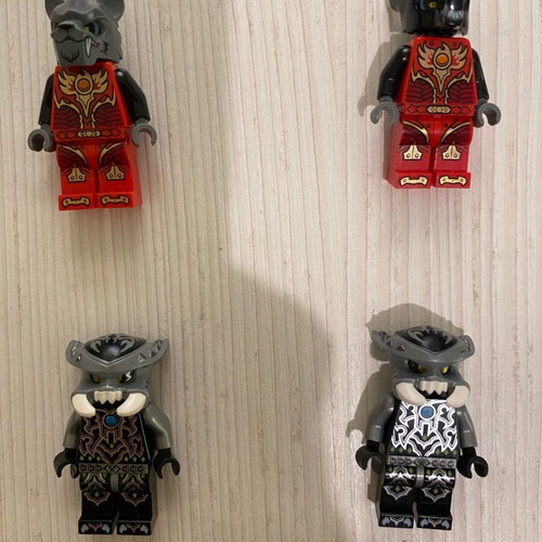 Lego Chima figures and accessories used collection