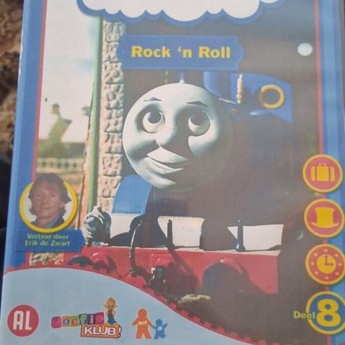 Thomas de Stoomlocomotief Deel 8 Rock ŉ Roll DVD like new, Dutch language