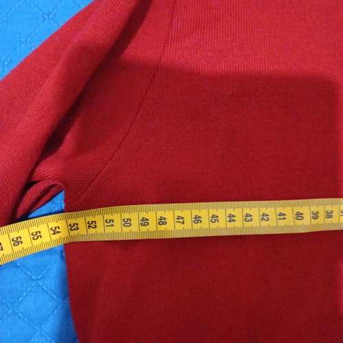 Women's sweater Leggenda like new, dark red, one size