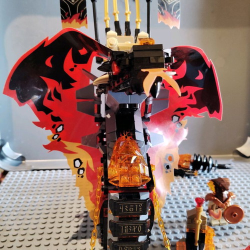 Lego Ninjago Fire Fang used, original