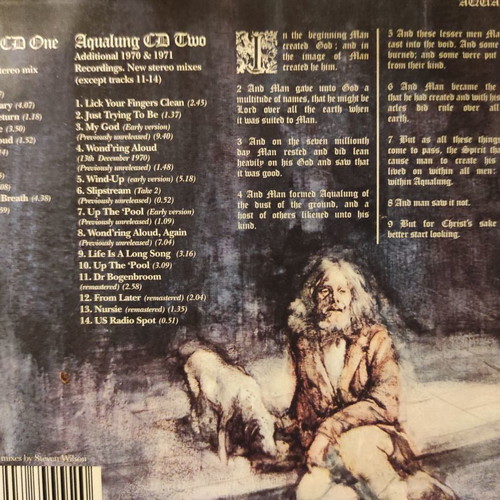 Jethro Tull Aqualung 40th Anniversary Special Edition 2 x CD used