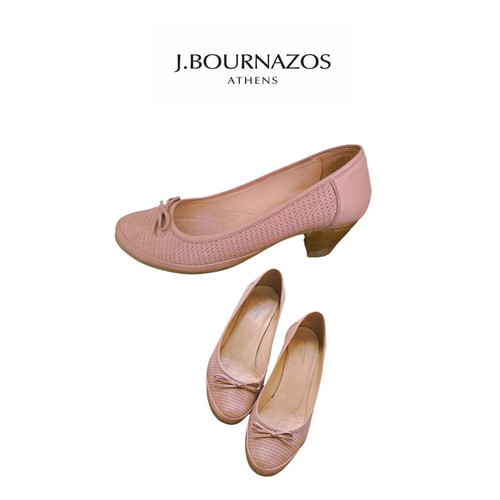 Bournazos women's pumps, beige, size 40