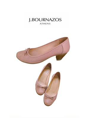 Bournazos women's pumps, beige, size 40
