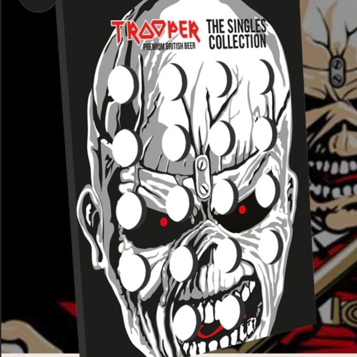 Iron Maiden Bottle Cap Holder new for Trooper beer