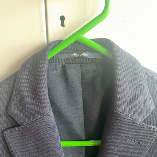 Mango Man jacket size EUR 48 blue like new