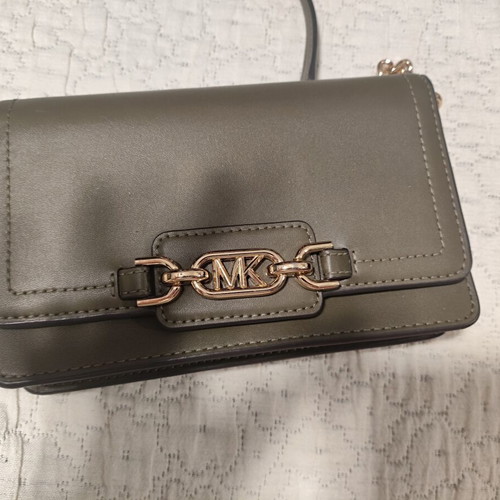 Michael Kors crossbody bag new, khaki color with phone pocket