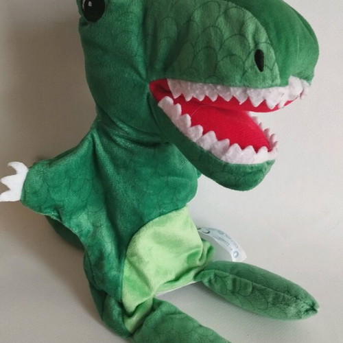Dinosaur puppet used, 30cm