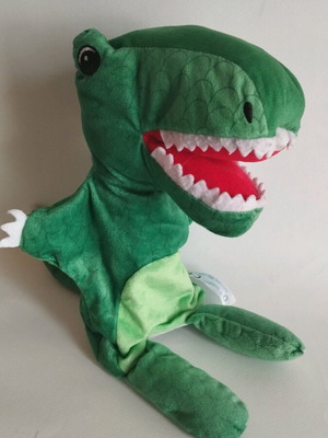 Dinosaur puppet used, 30cm