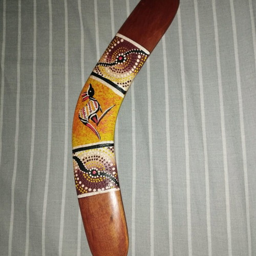 Handmade genuine boomerang made to order