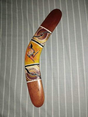 Handmade genuine boomerang made to order