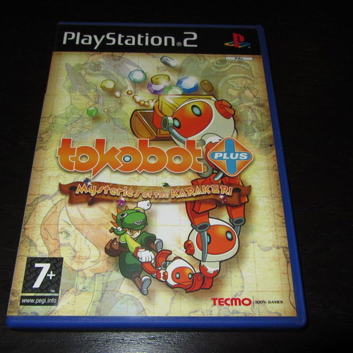 Tokobot Plus Mysteries of Karakuri Sony PS2 like new