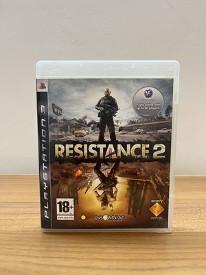 Resistance 2 παιχνίδι PS3 μεταχειρισμένο, πλήρες με βιβλιαράκι