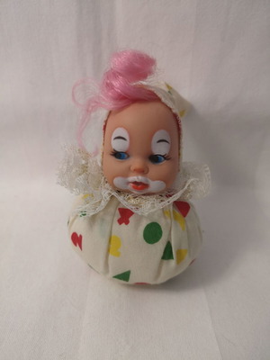 Vintage clown doll used